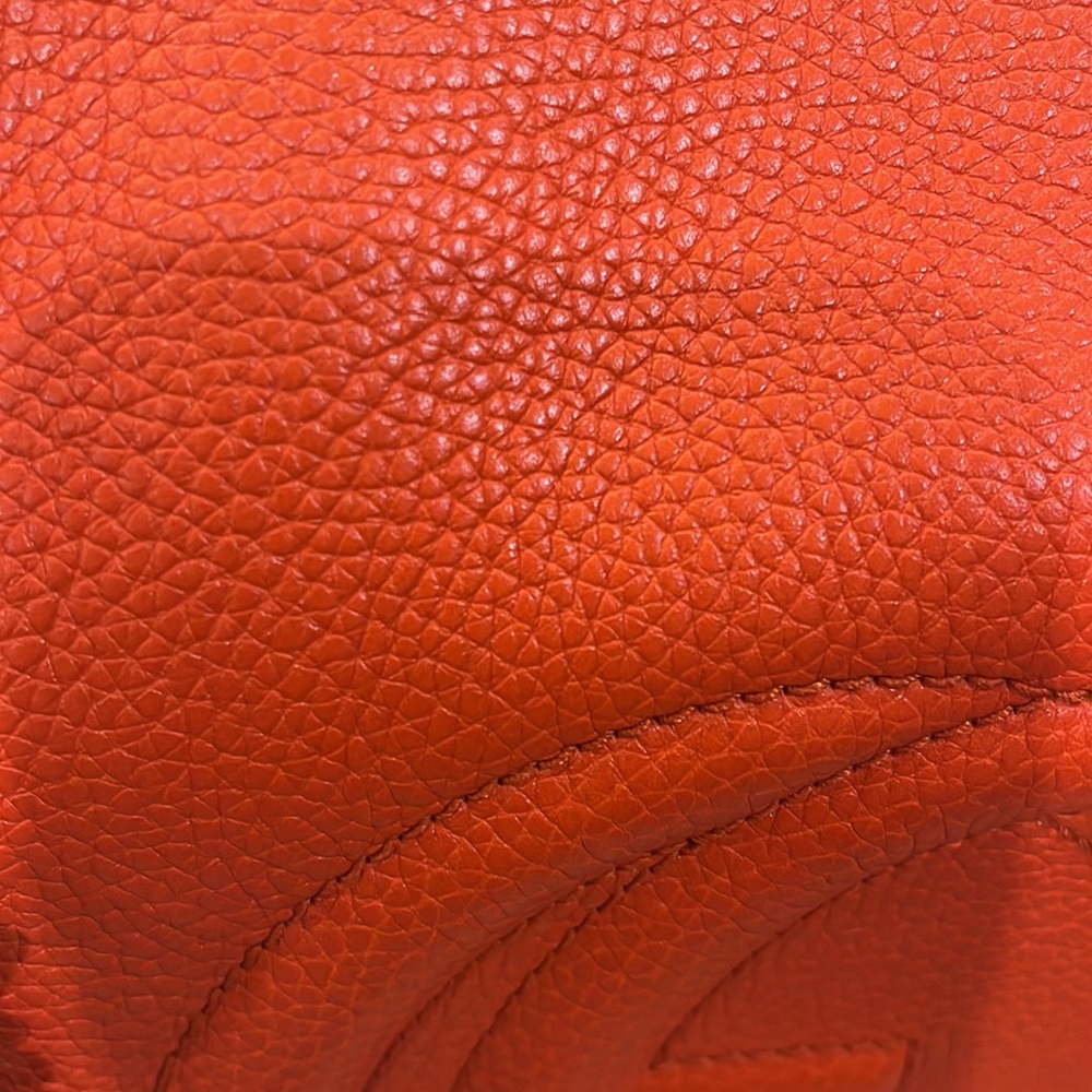Burnt Orange Gucci Soho tote NWOT - Picture 5 of 12